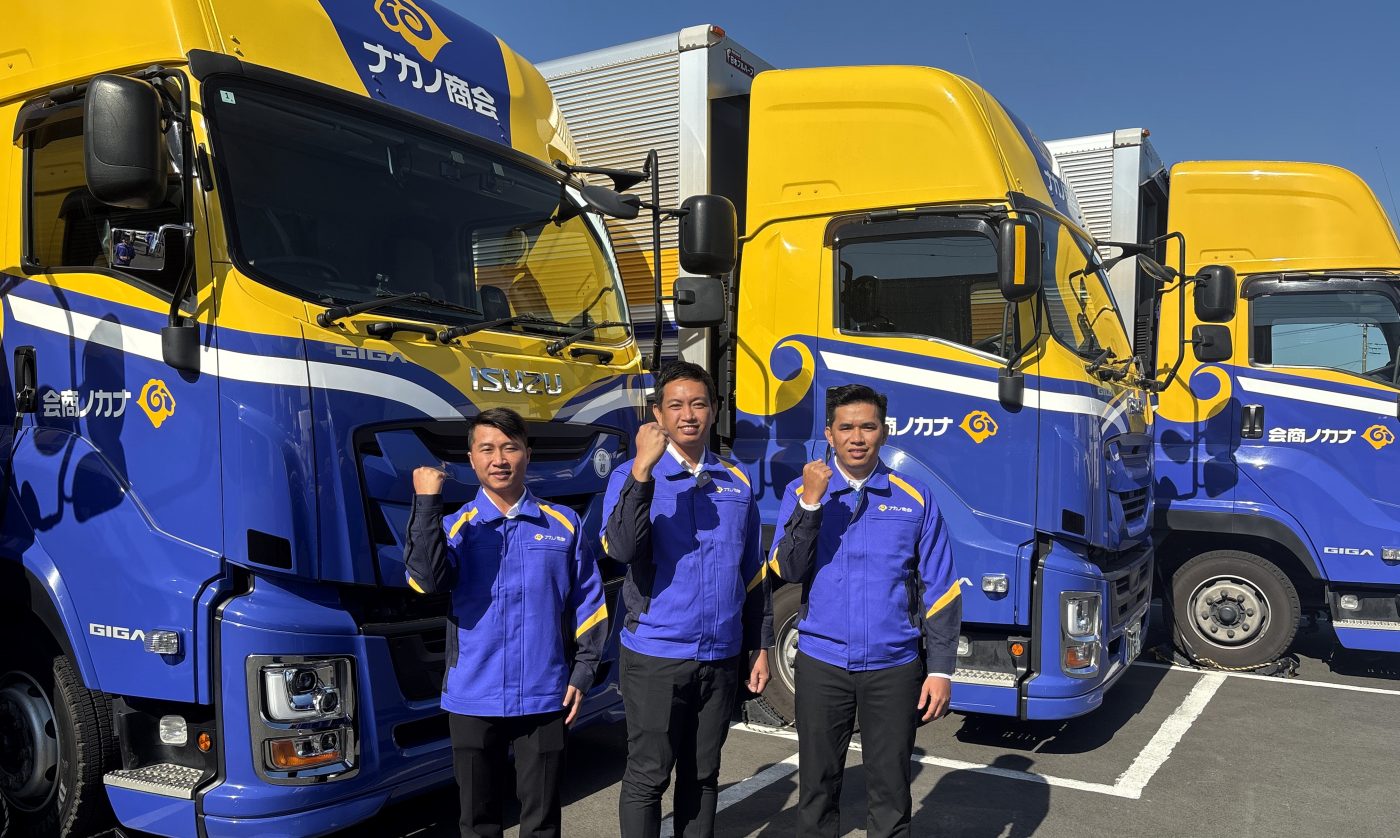 【ベトナム現地採用・育成】ナカノ商会初の特定技能トラック運転手候補者　キャムコムグループが現地採用・育成プログラムを構築し、採用から入社後研修までを一気通貫で支援